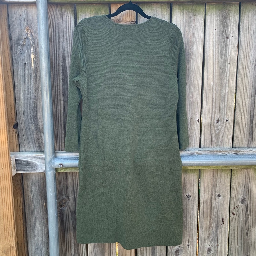 Talbots olive green dress - Picture 5 of 5